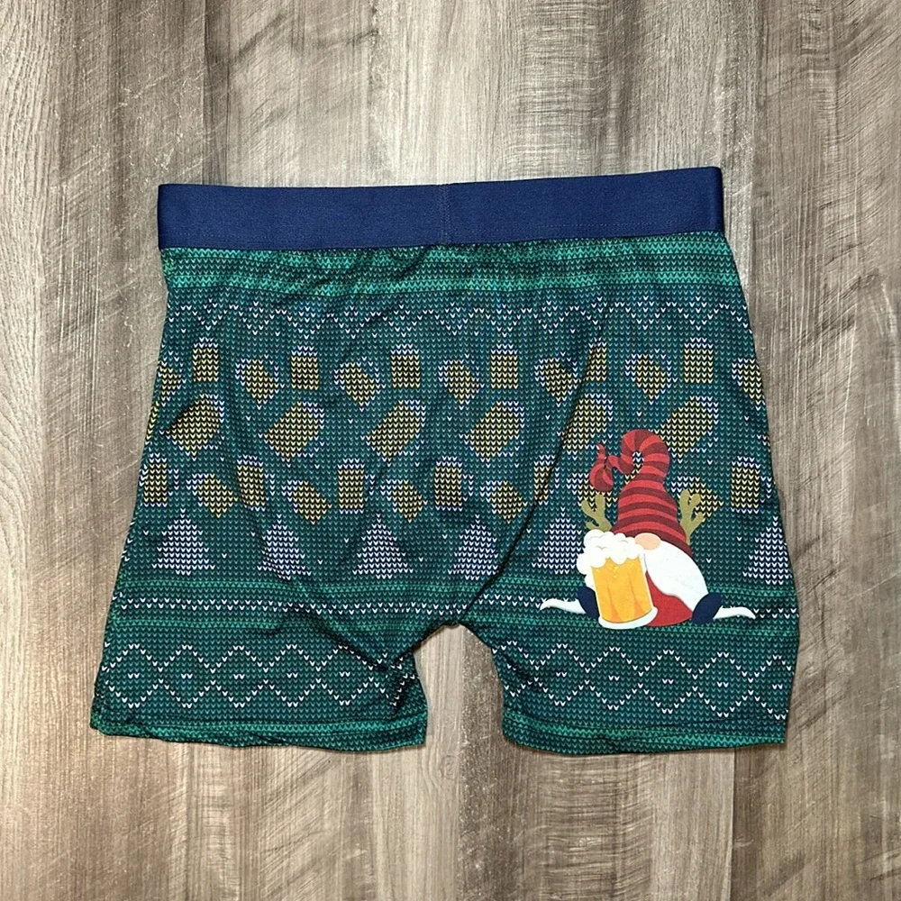 Aero Beer Santa Microfiber Boxer Brief - Large